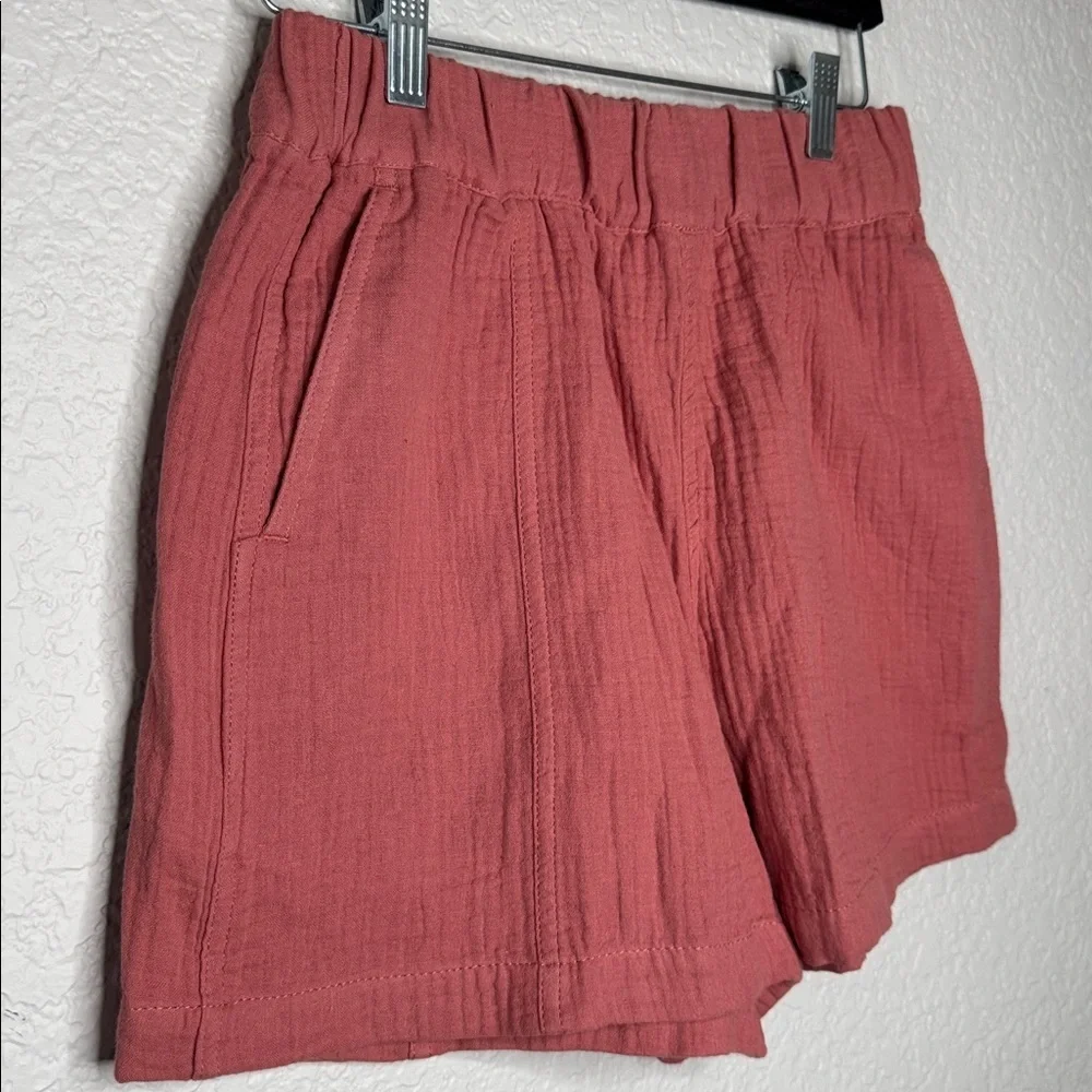 NWT Madewell Easy Pull-On Shorts in Lightspun Vintage Quartz Gauze Shorts Sz XS - Picture 3 of 7